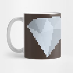 Diamond Gem Pixel Art Mug
